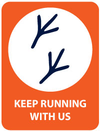 Click here to find out more about the Keep running with us program.