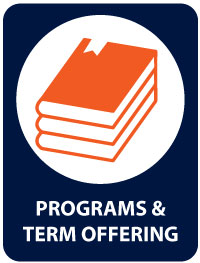 You can use this link to find a list of available programs and their available terms.